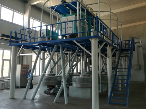 河南中牟30噸級麻豆APP在线免费观看加工機械客戶安裝現場